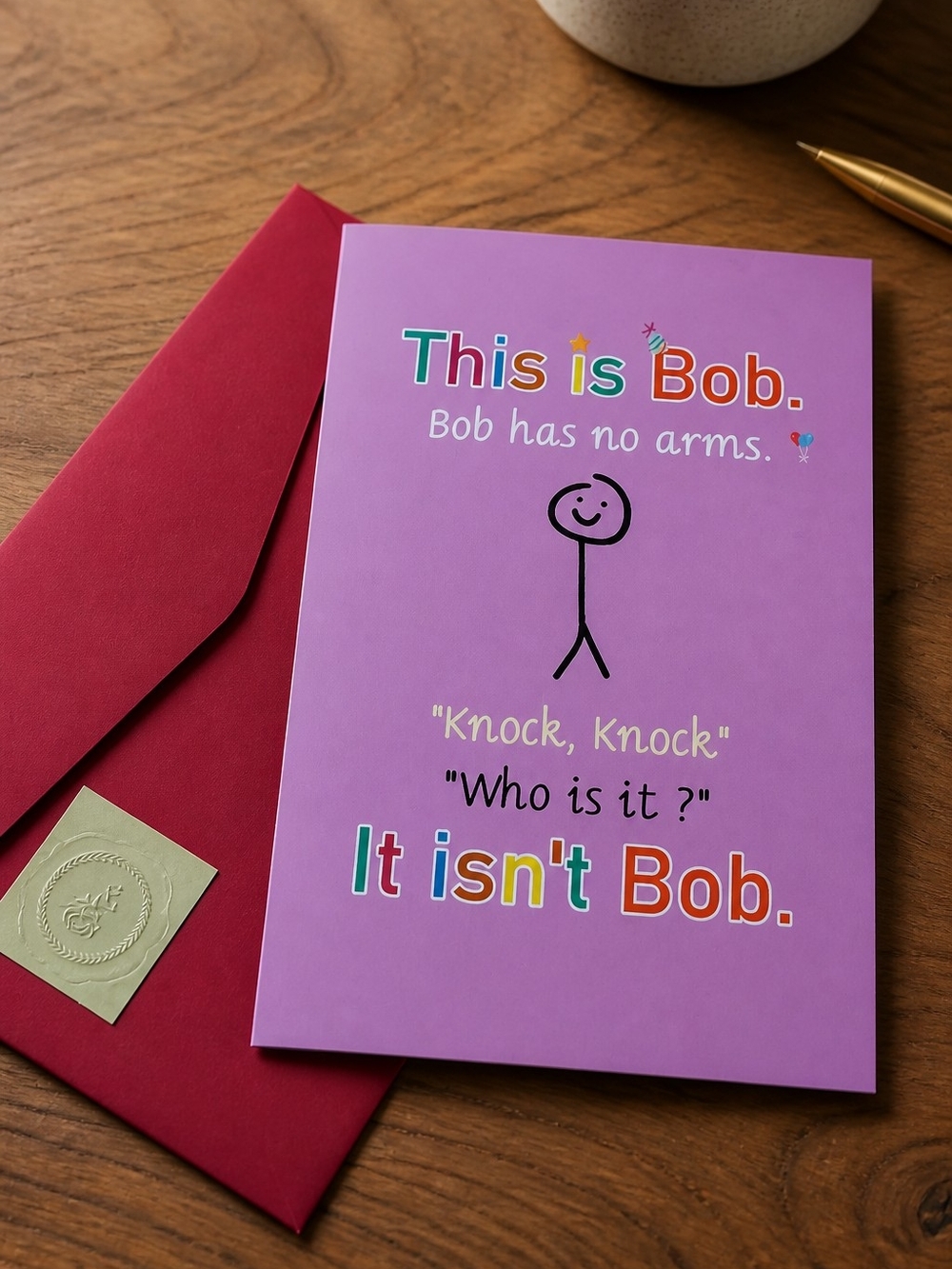Funny 'This is Bob'  Birthday Card